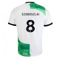 Camisa de Futebol Liverpool Szoboszlai Dominik #8 Equipamento Secundário 2023-24 Manga Curta
